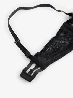 Zwart - A-E Lace Bra