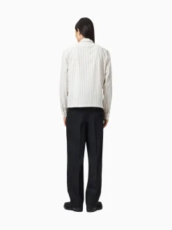 Zwart - AllSaints Tallis Straight Trousers