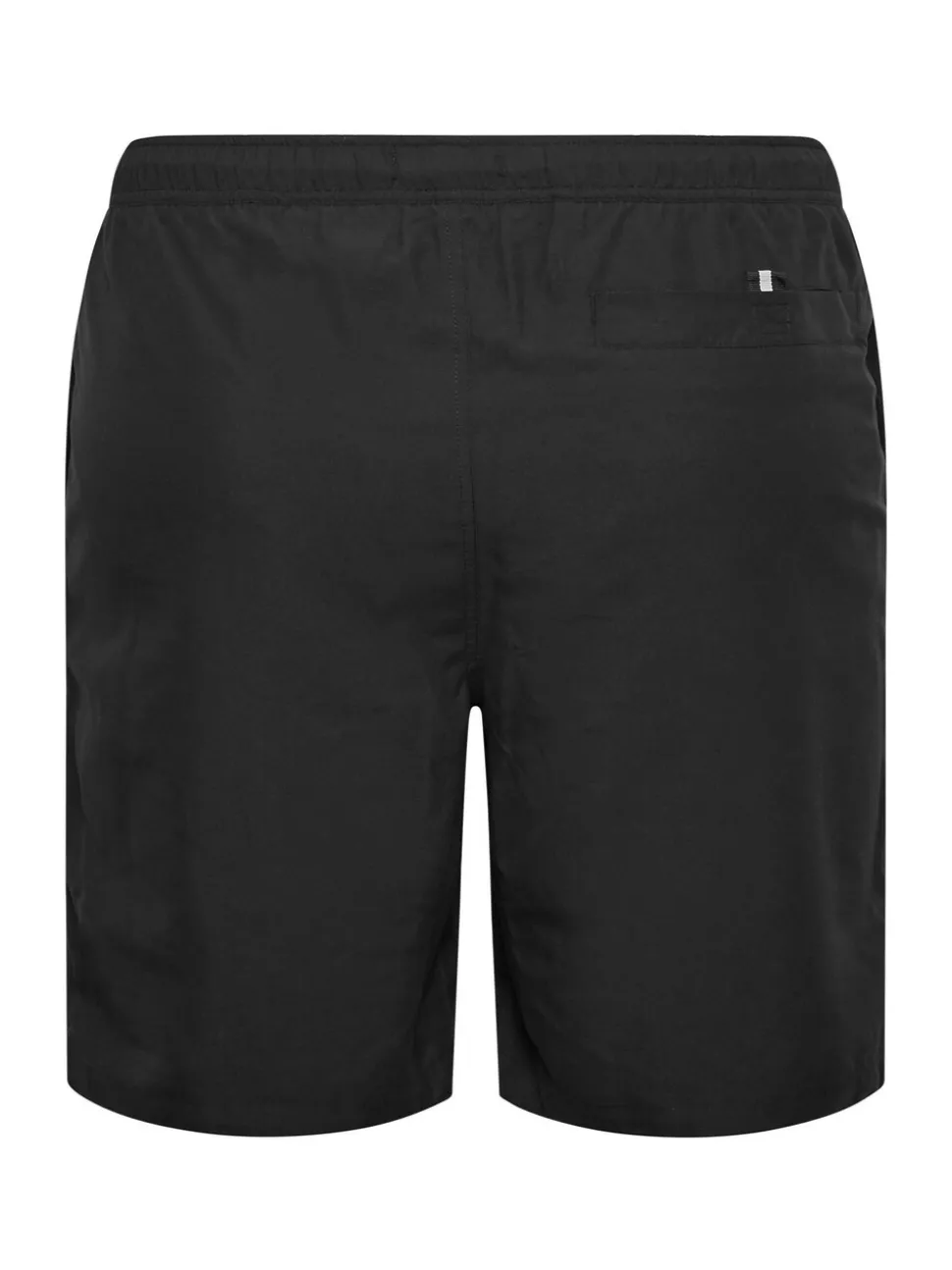 Zwart - BadRhino Big & Tall effen zwemshorts