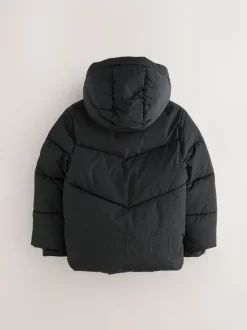 Zwart - Baker by Ted Baker Regenbestendig Gevoerd jack