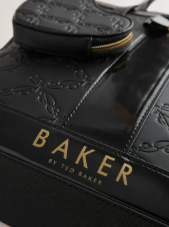 Zwart - Baker by Ted Baker Embossed PU Tote Bag