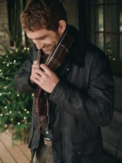 Zwart - Barbour® Ashby gewaxt jack