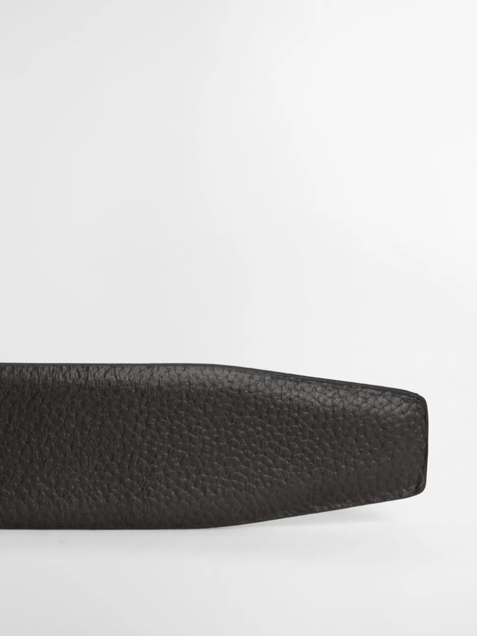 Zwart - Barbour® Clyde leren riem