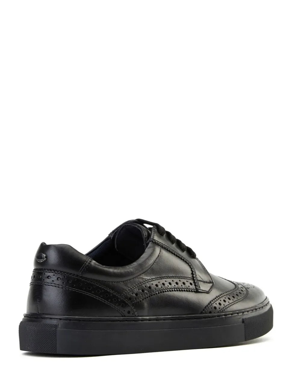 Zwart - Base London Clapton Brogue Trainer