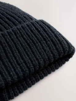 Zwart - Beanie-muts