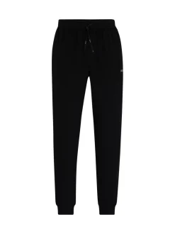Zwart - BOSS stretchy katoenen Trainingspak