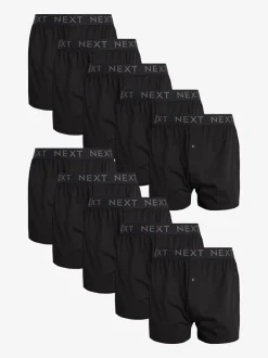 Zwart - Boxershorts met wijde pasvorm