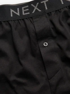 Zwart - Boxershorts met wijde pasvorm