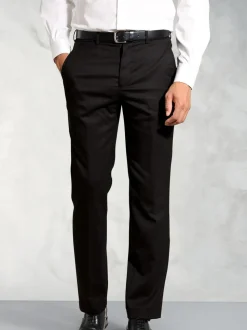 Zwart - Brook Taverner Flannel Trousers