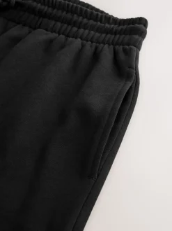 Zwart - Brushback Heavyweight Open Joggers