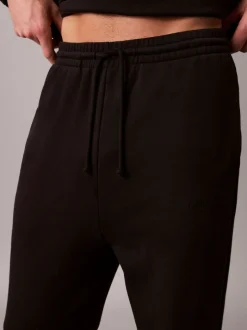 Zwart - Calvin Klein Cotton Terry Blend Lounge Joggers