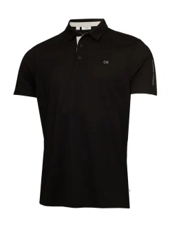 Zwart - Calvin Klein Golf Uni poloshirt