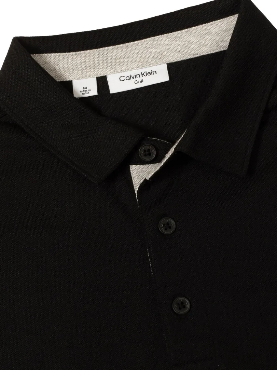 Zwart - Calvin Klein Golf Uni poloshirt