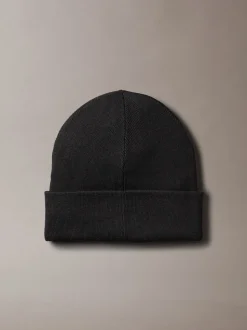 Zwart - Calvin Klein Signature Logo Beanie