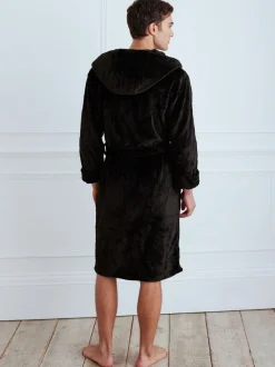 Zwart - Chelsea Peers - Fleece badjas