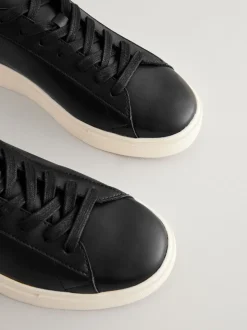 Zwart - Chic-casual lange sneakers
