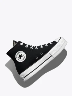 Zwart - Converse Lift - Bleke hoge sneakers met plateauzool