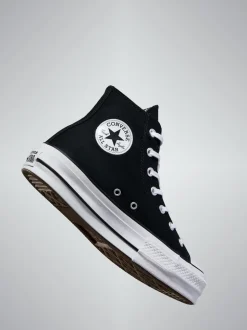 Zwart - Converse Lift - Bleke hoge sneakers met plateauzool