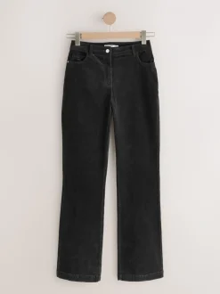 Zwart - Corduroy Bootcut Hourglass Trousers
