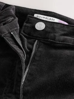 Zwart - Corduroy Bootcut Hourglass Trousers