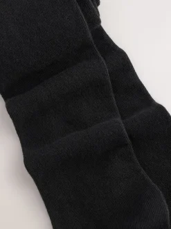 Zwart - Cotton Rich School Tights 3 Pack