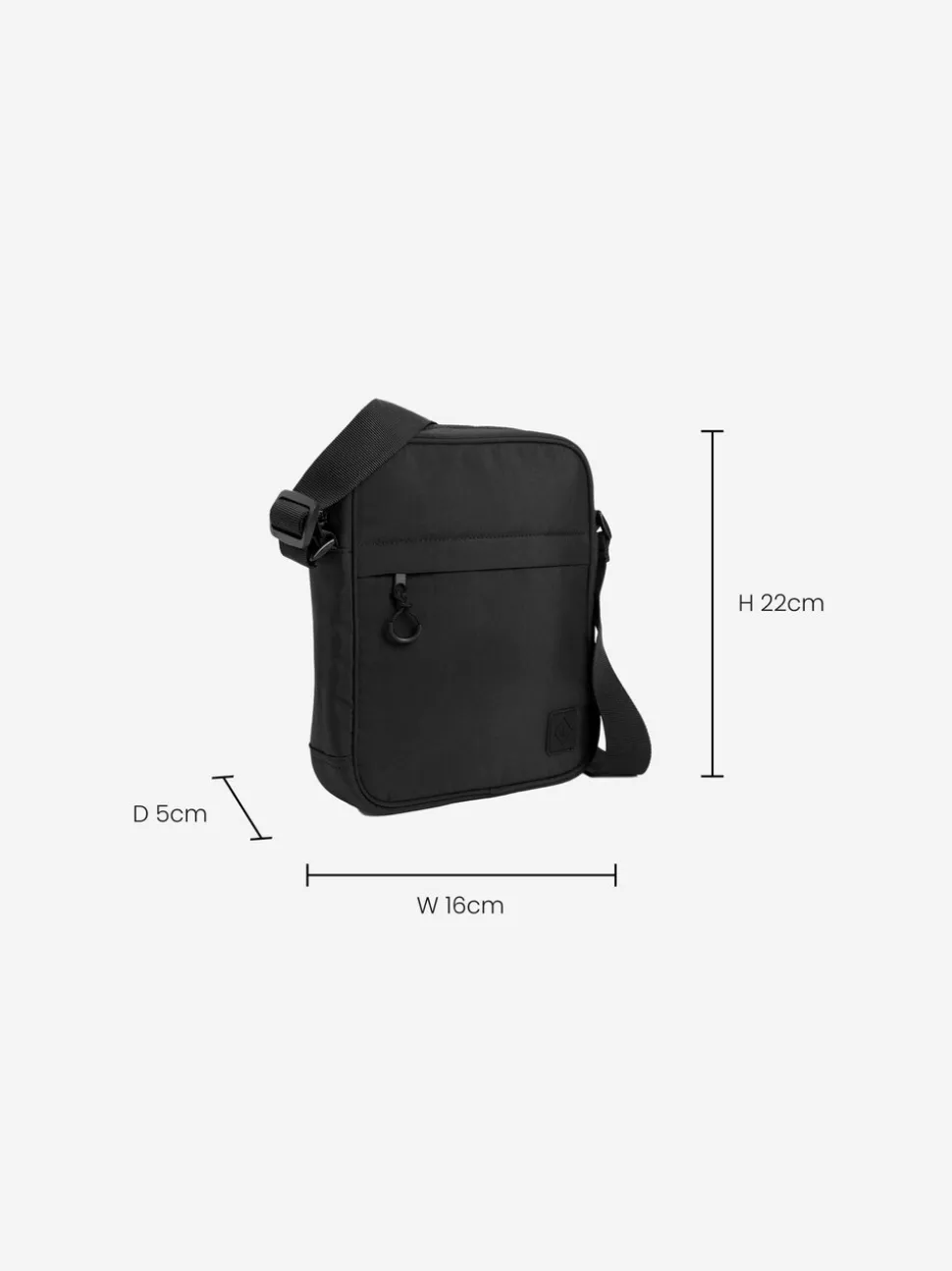Zwart - Crossbodytas
