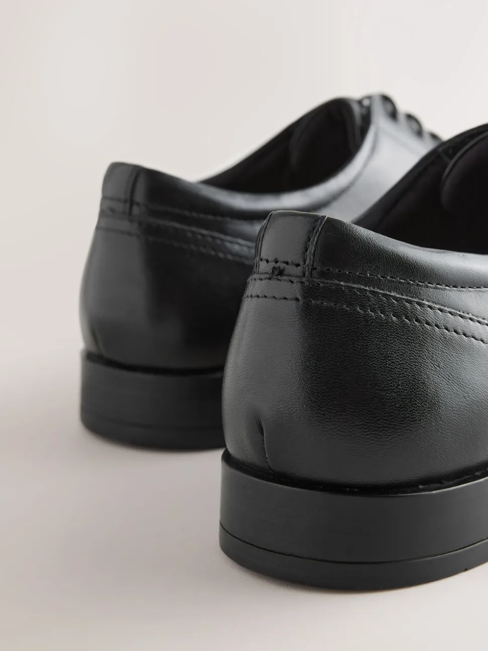 Zwart - Derby Toe Cap Shoes