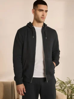 Zwart - Enkele - Hoodie