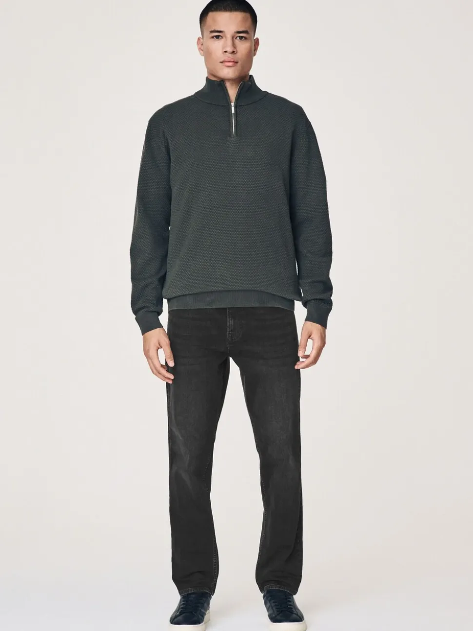 Zwart - Enkele - Slim fit klassieke stretchy jeans