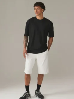 Zwart - Essential Cotton T-Shirts Relaxed Fit 5 Pack