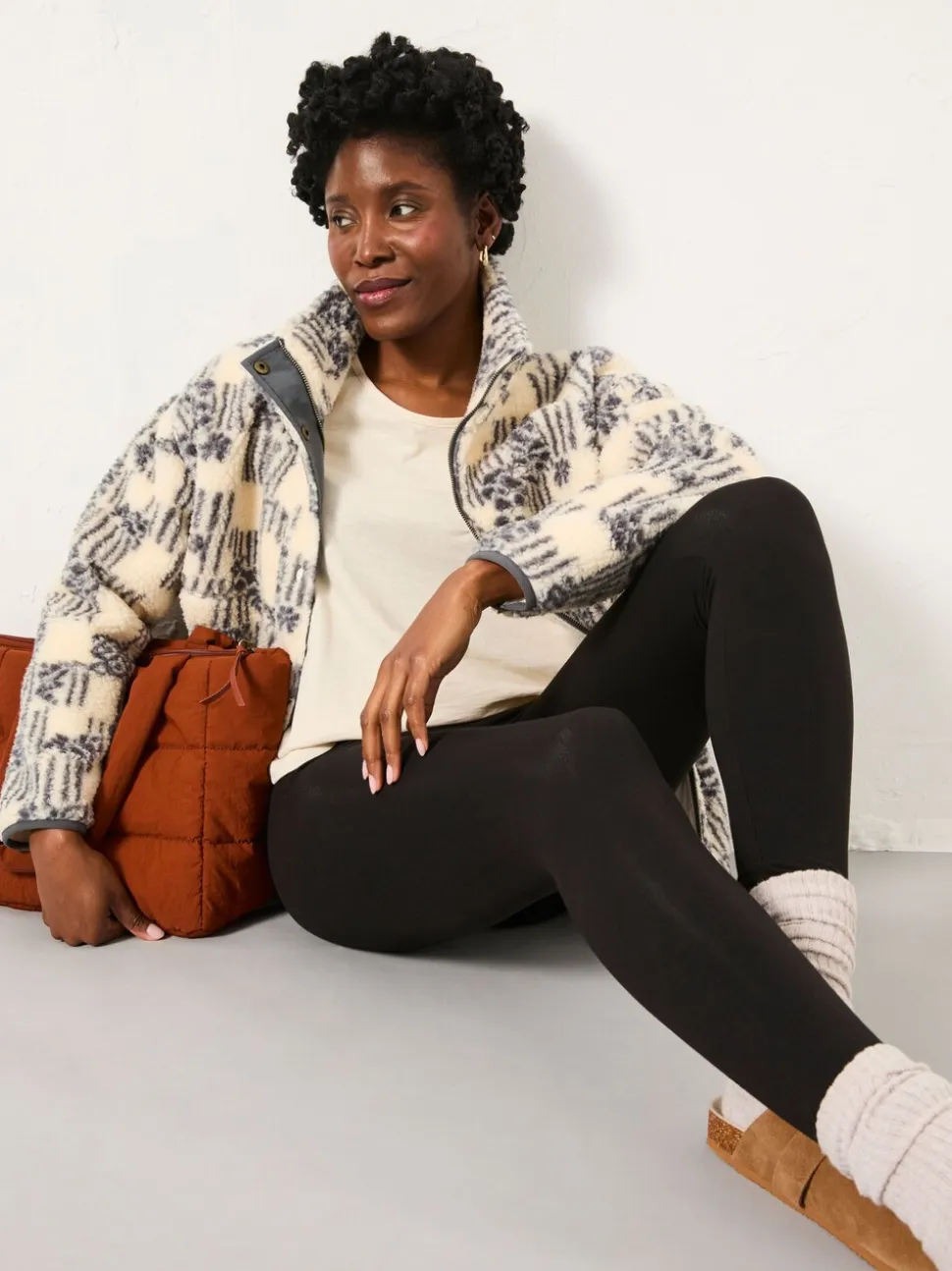 Zwart - FatFace High Rise Legging