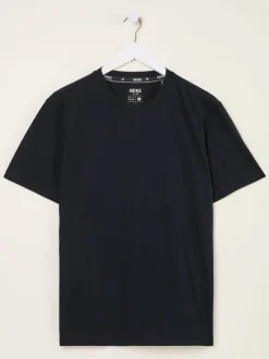 Zwart - FatFace T-shirt met korte mouwen