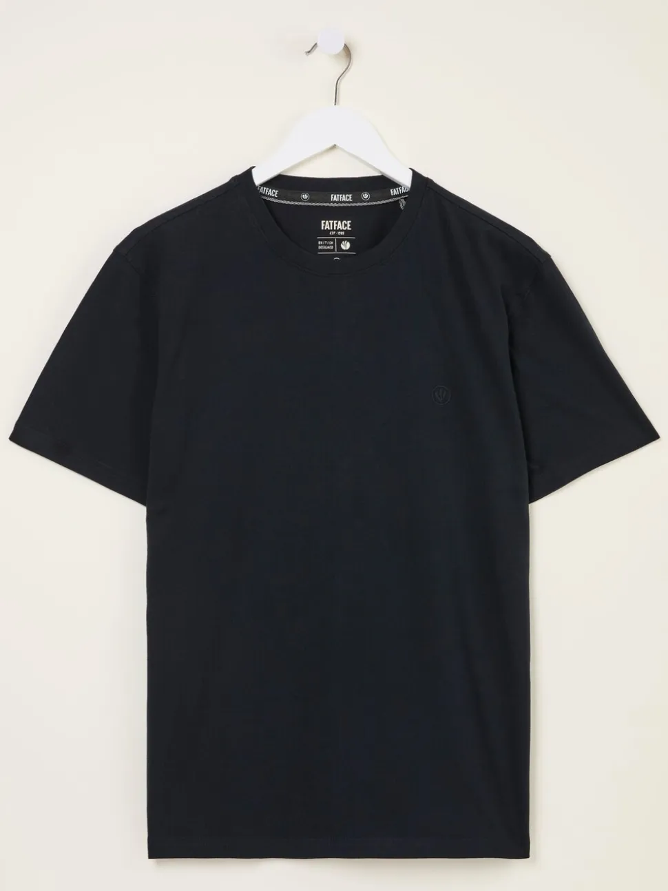 Zwart - FatFace T-shirt met korte mouwen