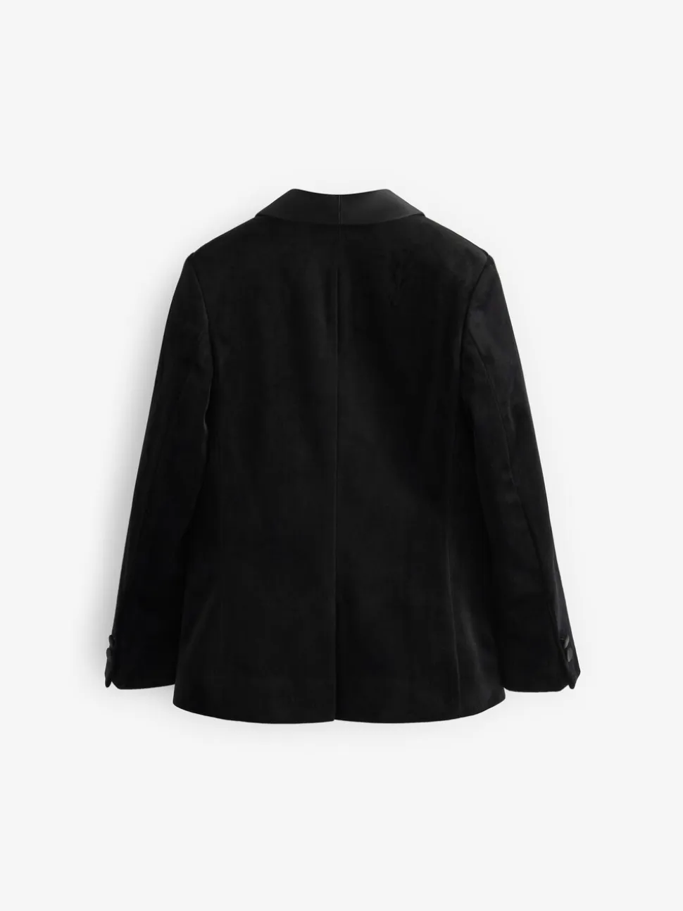 Zwart - Fluwelen blazer (3 - 16 jr)
