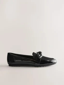 Zwart - Forever Comfort® Bow Round Toe Loafers
