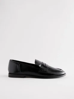 Zwart - Forever Comfort® Penny loafers met ronde neus