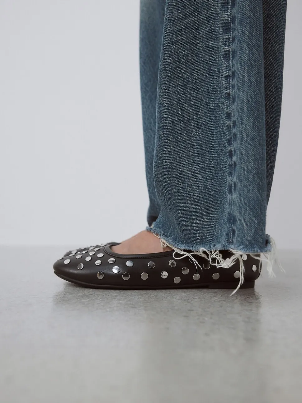 Zwart - Forever Comfort® Round Toe Ballerinas