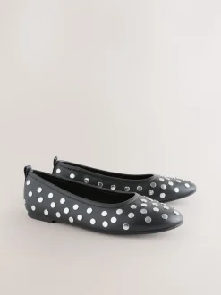 Zwart - Forever Comfort® Round Toe Ballerinas