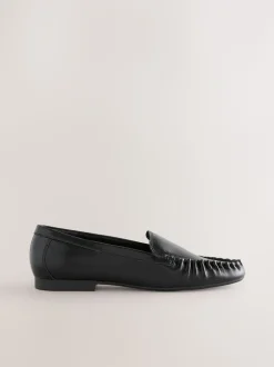 Zwart - Forever Comfort® Soft Ruched Loafers