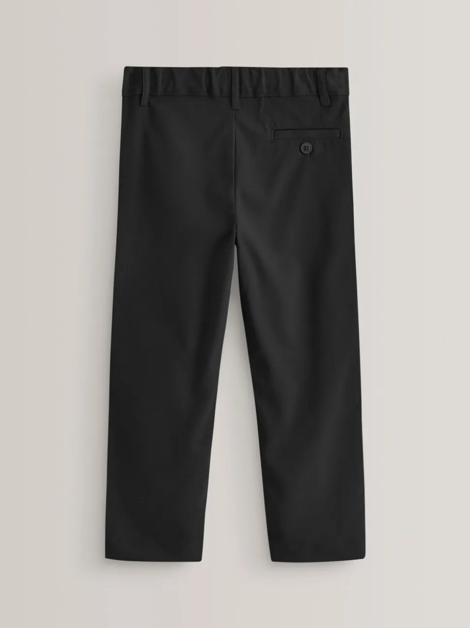 Zwart - Formele skinny schoolbroek met stretch (3-17 jr)