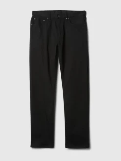 Zwart - Gap City Stretch Jeans in Straight Fit