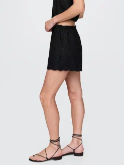 Zwart - Gap hoge taille eyelet easy shorts