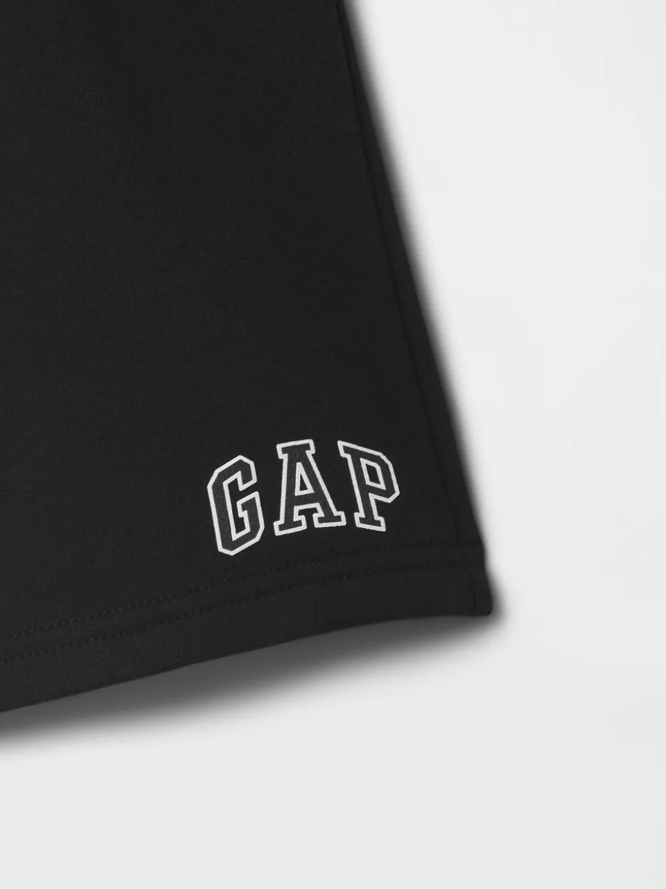 Zwart - Gap joggingbroek met elastische taille met logo (6 mnd - 5 jr)