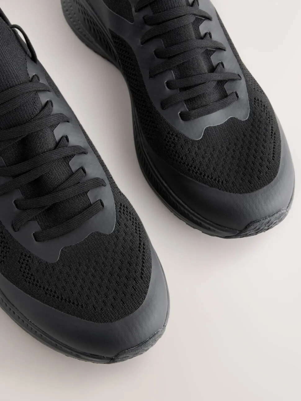 Zwart - Gebreide sneakers