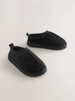 Zwart - Gemakkelijke pantoffelmuiltjes