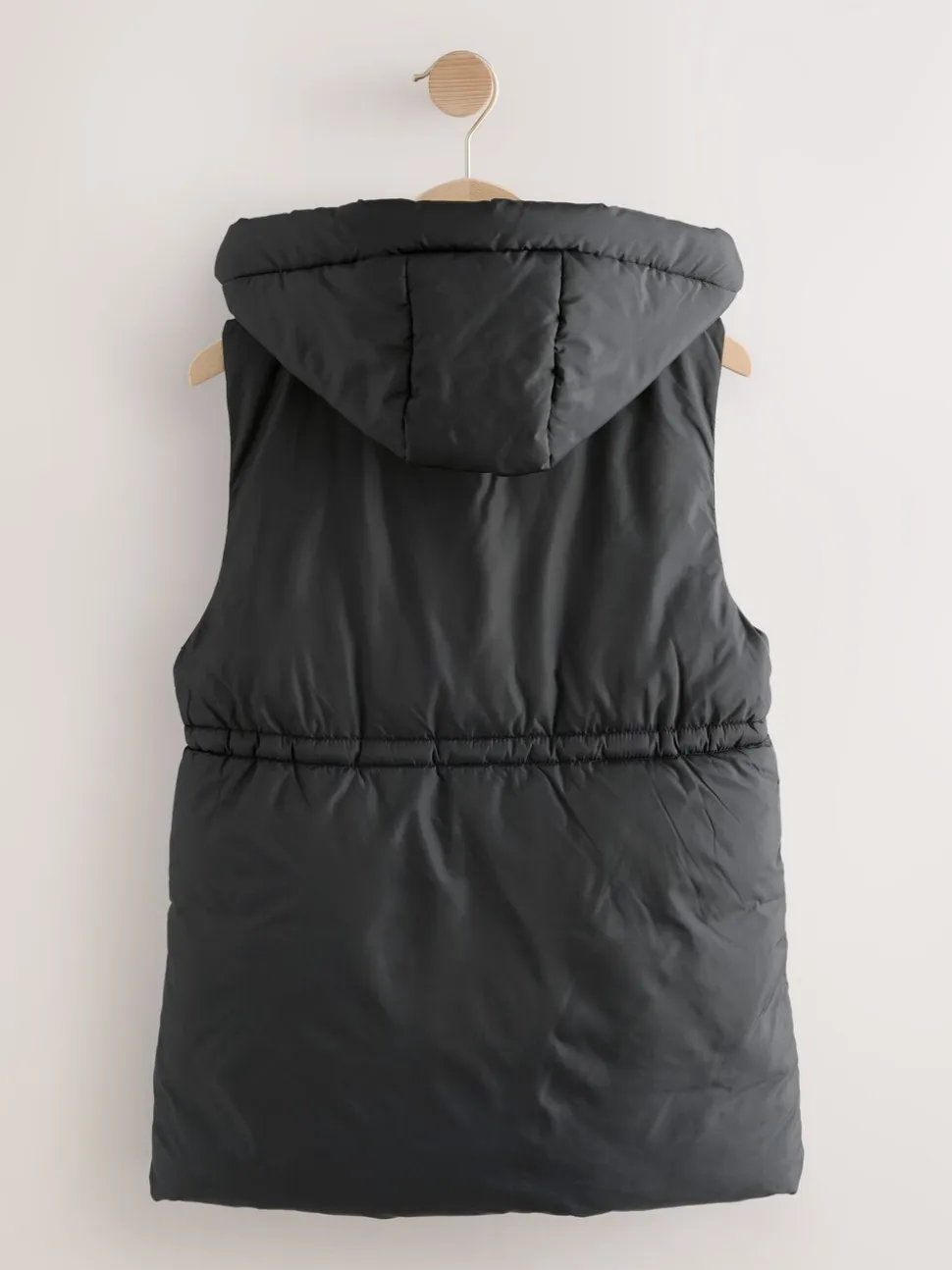 Zwart - Gewatteerde bodywarmer (3 - 16 jr)