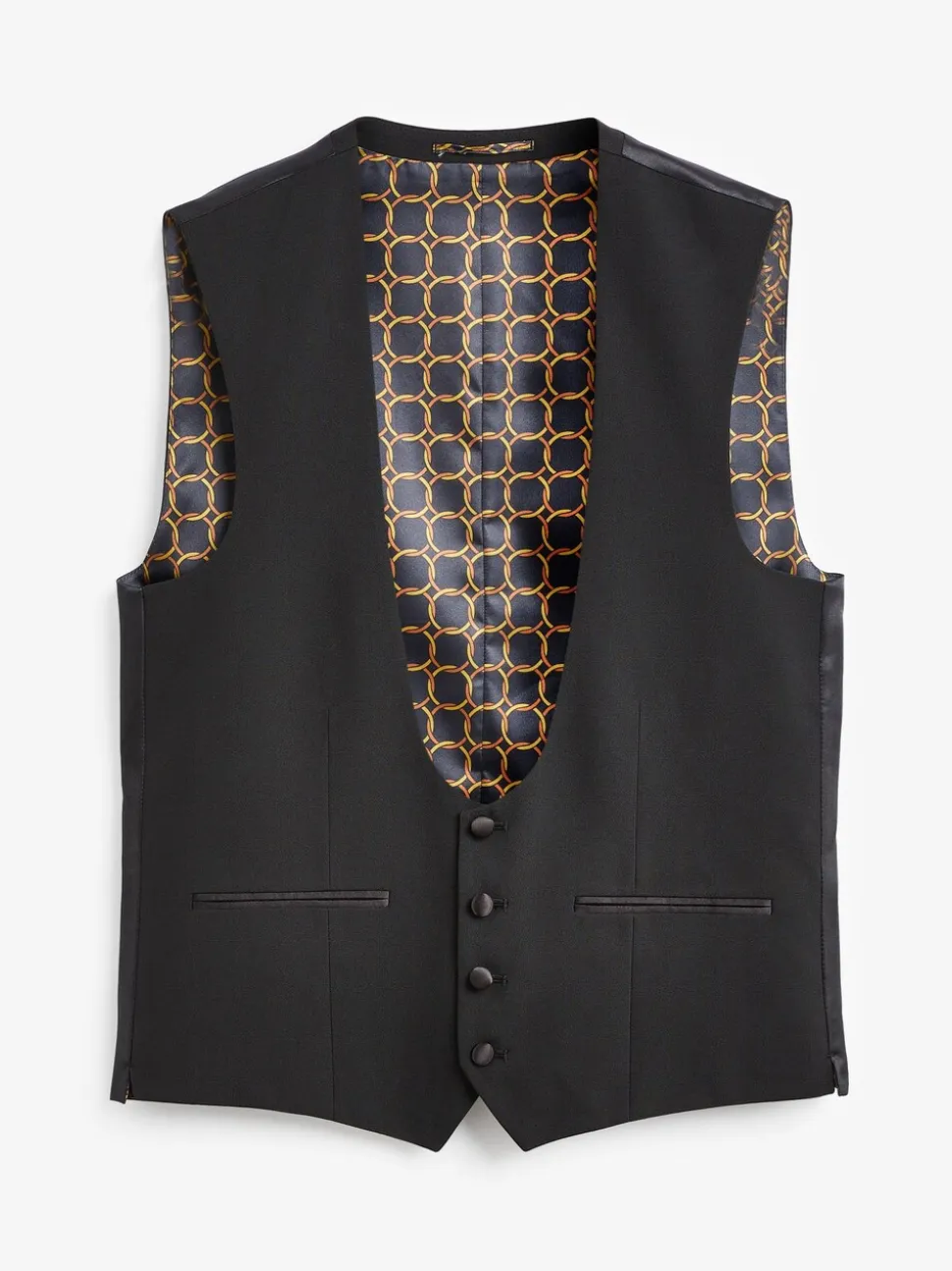 Zwart - Gilet met regular fit