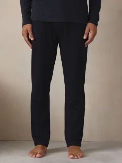 Zwart - Graphic Long Sleeve Jersey Pyjamas Set
