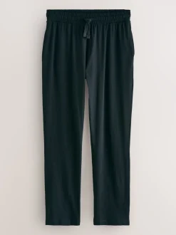 Zwart - Graphic Long Sleeve Jersey Pyjamas Set