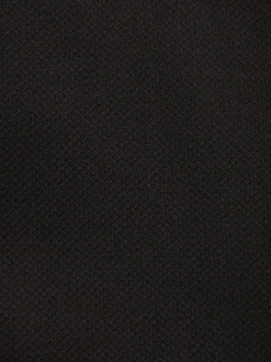 Zwart - Herenvest met textuur